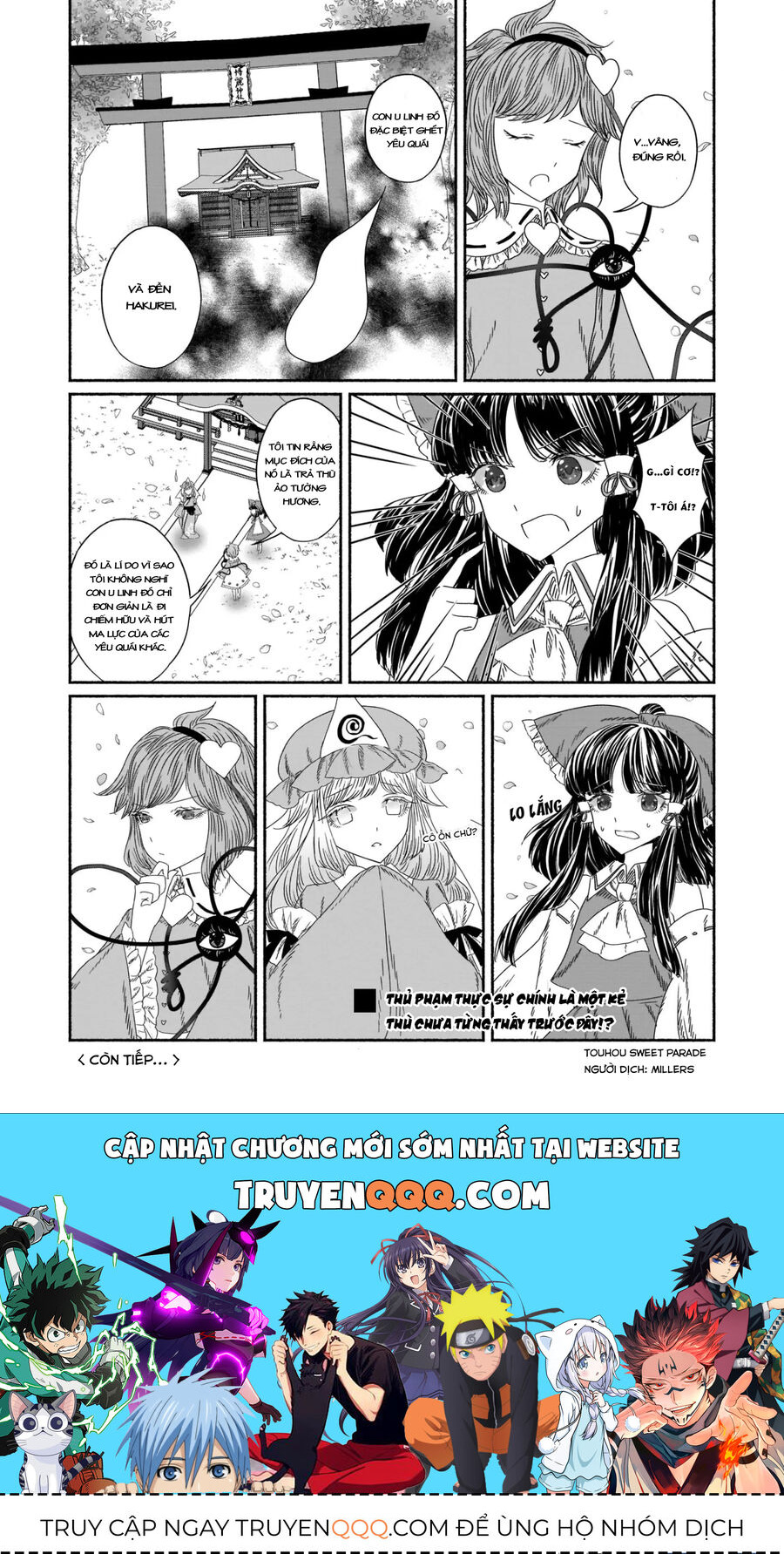 Đông Phương Trí Linh Kỳ Truyện ~ Thám Tử Bất Tuân Satori Chapter 8 - 17