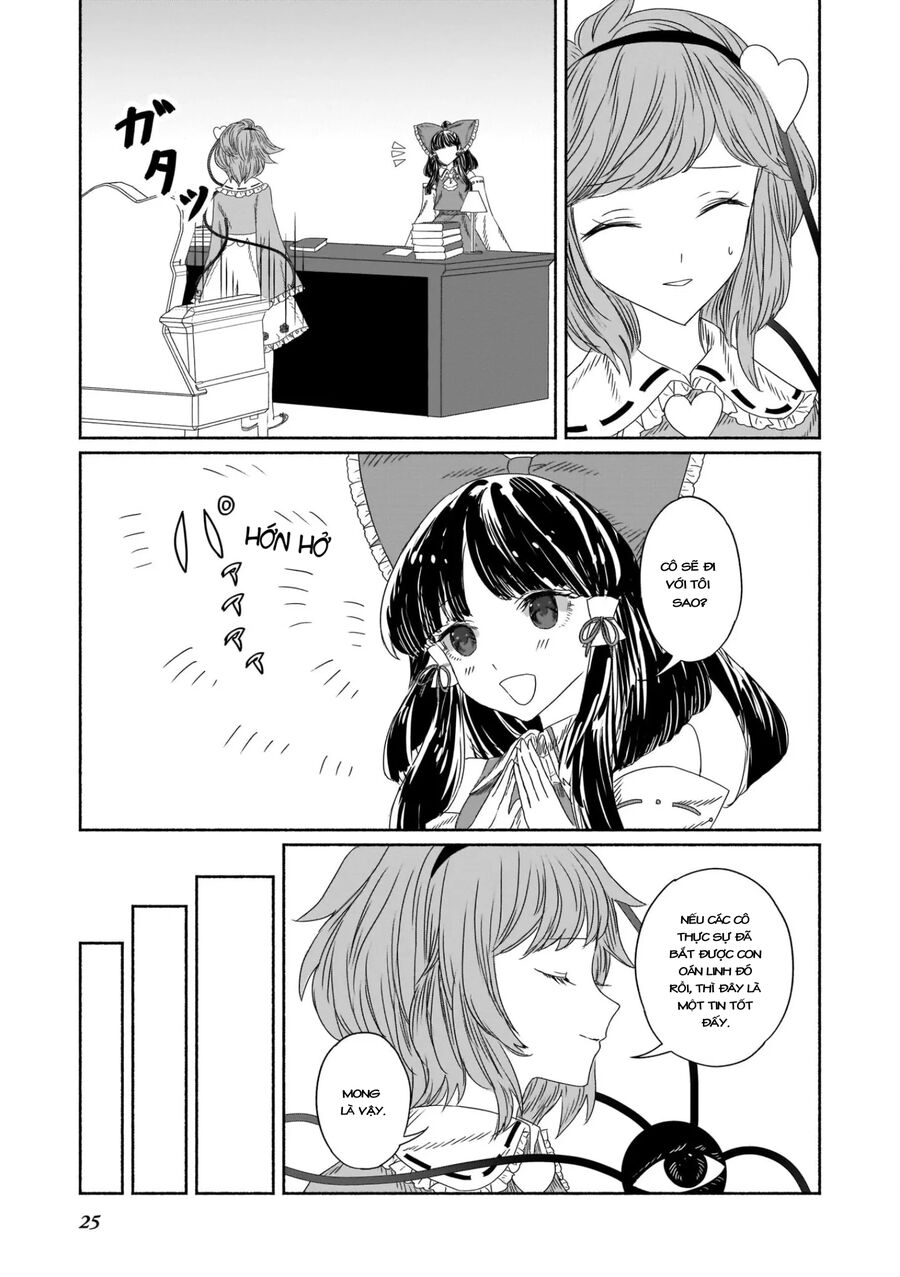 Đông Phương Trí Linh Kỳ Truyện ~ Thám Tử Bất Tuân Satori Chapter 8 - 5