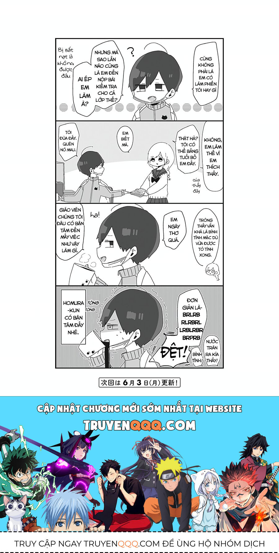 Homura Sensei Hình Như Không Có Số Đào Hoa Chapter 1 - 5
