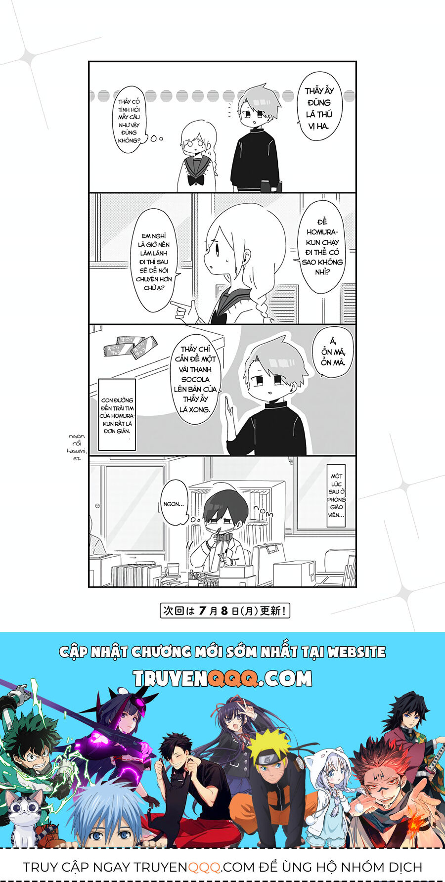 Homura Sensei Hình Như Không Có Số Đào Hoa Chapter 6 - 5
