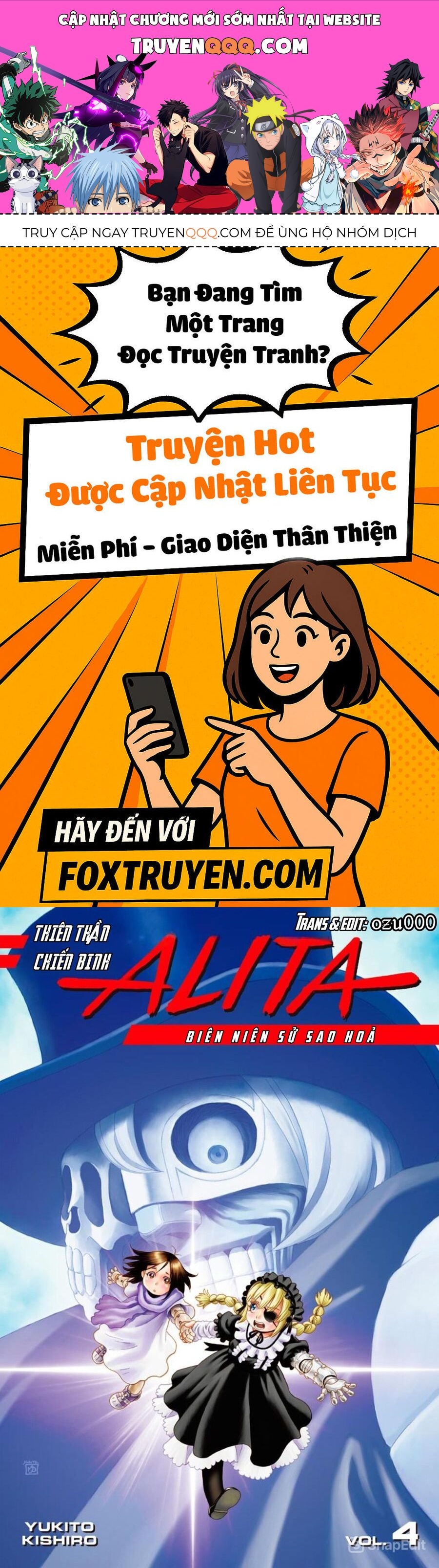 Thiên Thần Chiến Binh Alita: Biên Niên Sử Sao Hoả Chapter 19.1 - 1