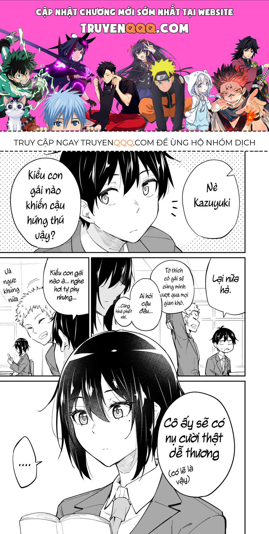 Cắt Tóc Sau Khi Biết Gu Cậu Bạn Mình Thầm Thích Là Tóc Ngắn Chapter 3 - 1