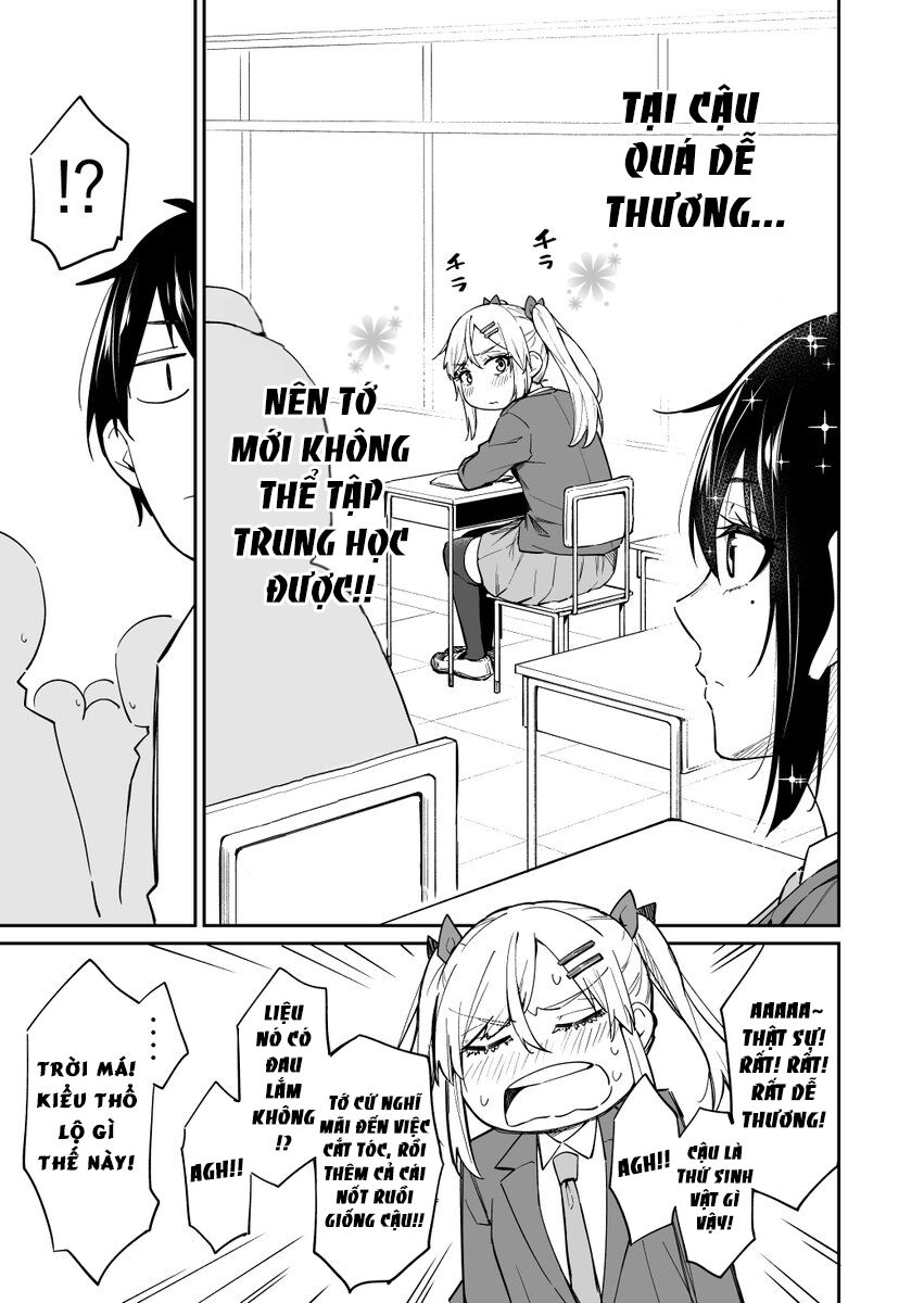 Cắt Tóc Sau Khi Biết Gu Cậu Bạn Mình Thầm Thích Là Tóc Ngắn Chapter 5 - 3
