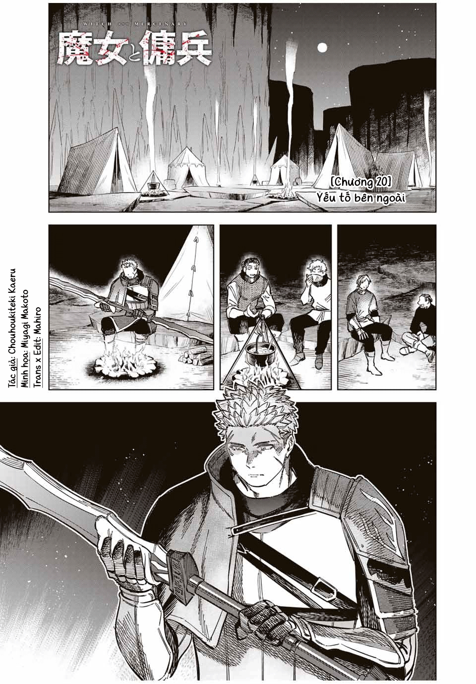 Phù Thuỷ Và Lính Đánh Thuê Chapter 20.1 - 8