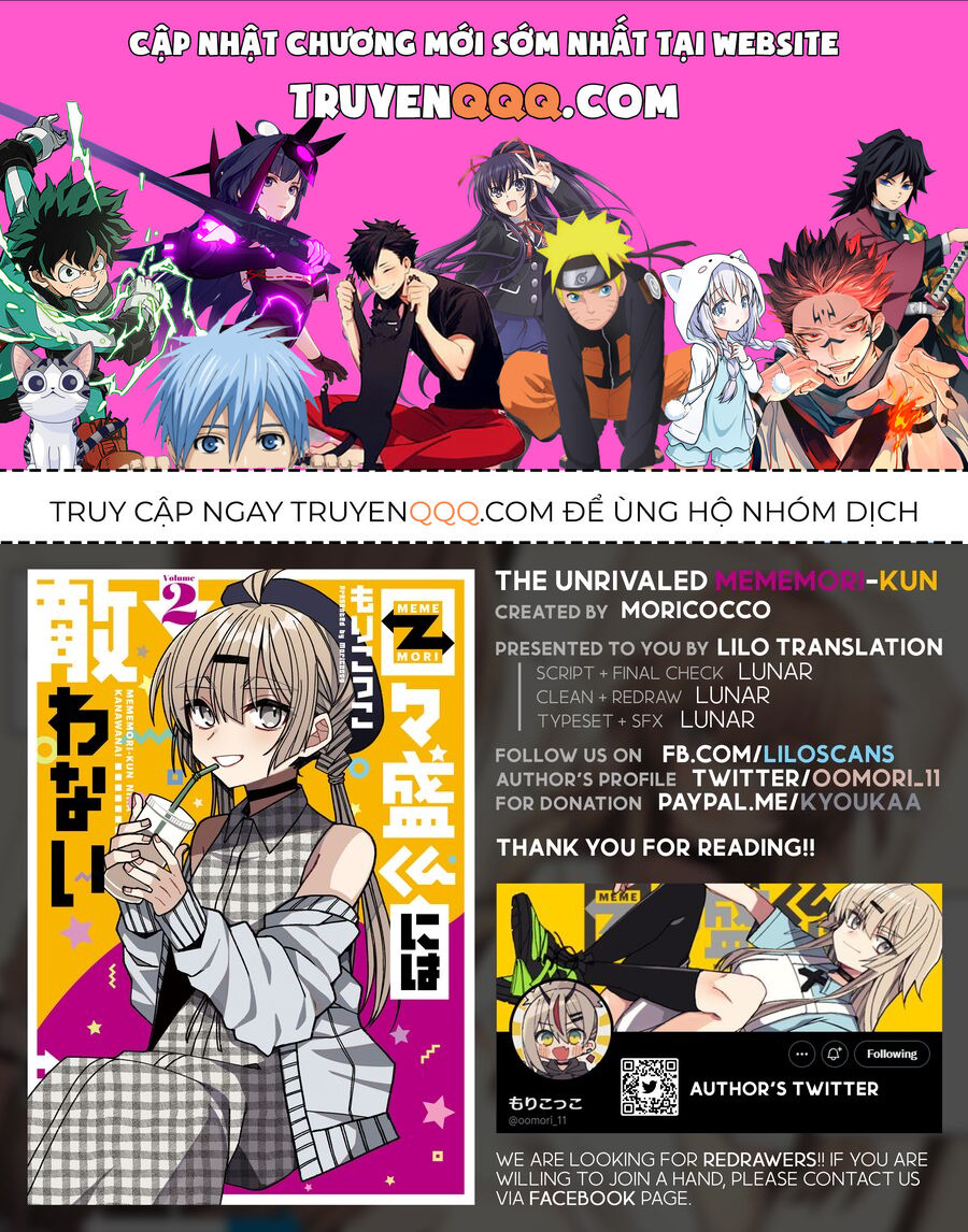 Mememori-Kun Vô Đối Chapter 11 - 1