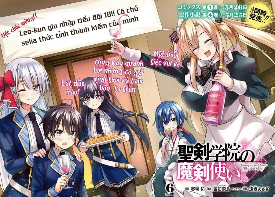Ma Kiếm Sư Tại Học Viện Thánh Kiếm Chapter 6 - 7