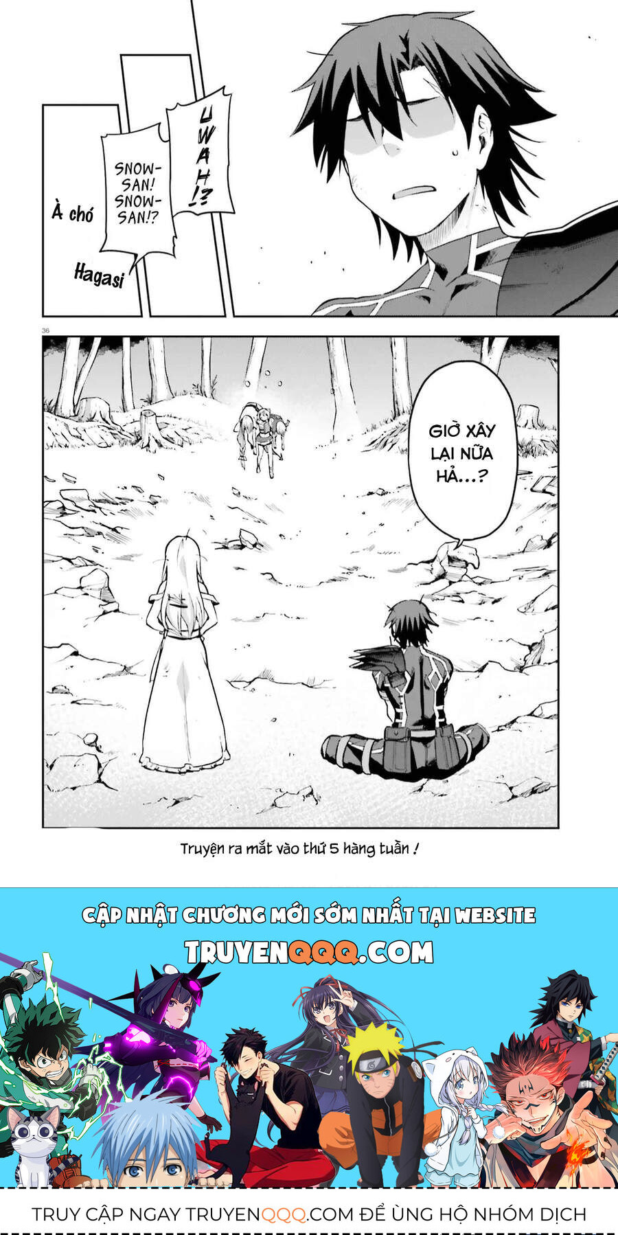 Chiến Binh Sẽ Được Phái Đi! Chapter 30 - 36