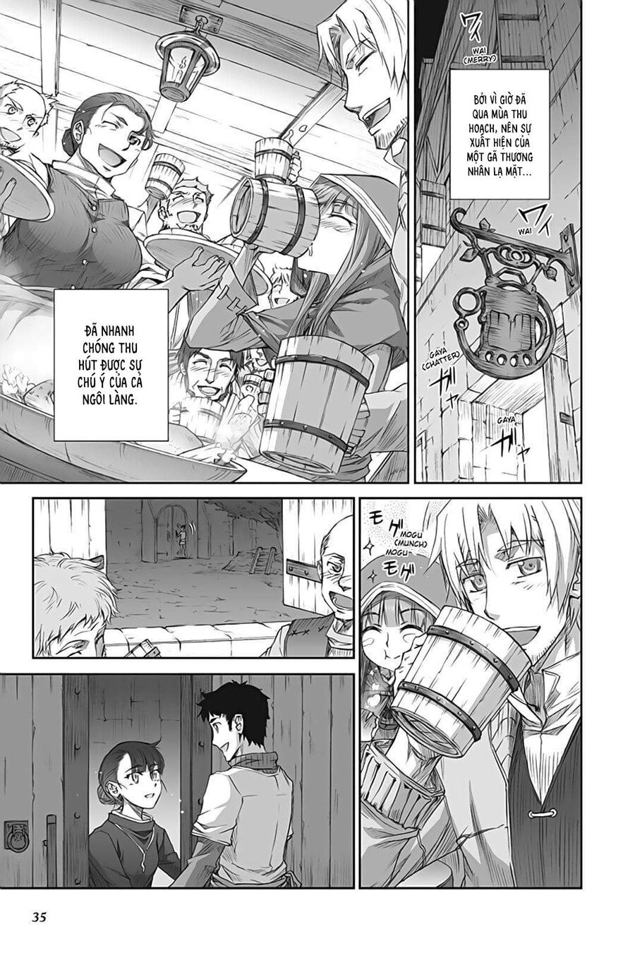 Sói Và Gia Vị Chapter 36 - 38