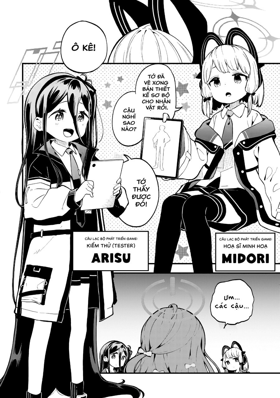 Blue Archive: Cuộc Phiêu Lưu Của Câu Lạc Bộ Phát Triển Game Chapter 1 - 3