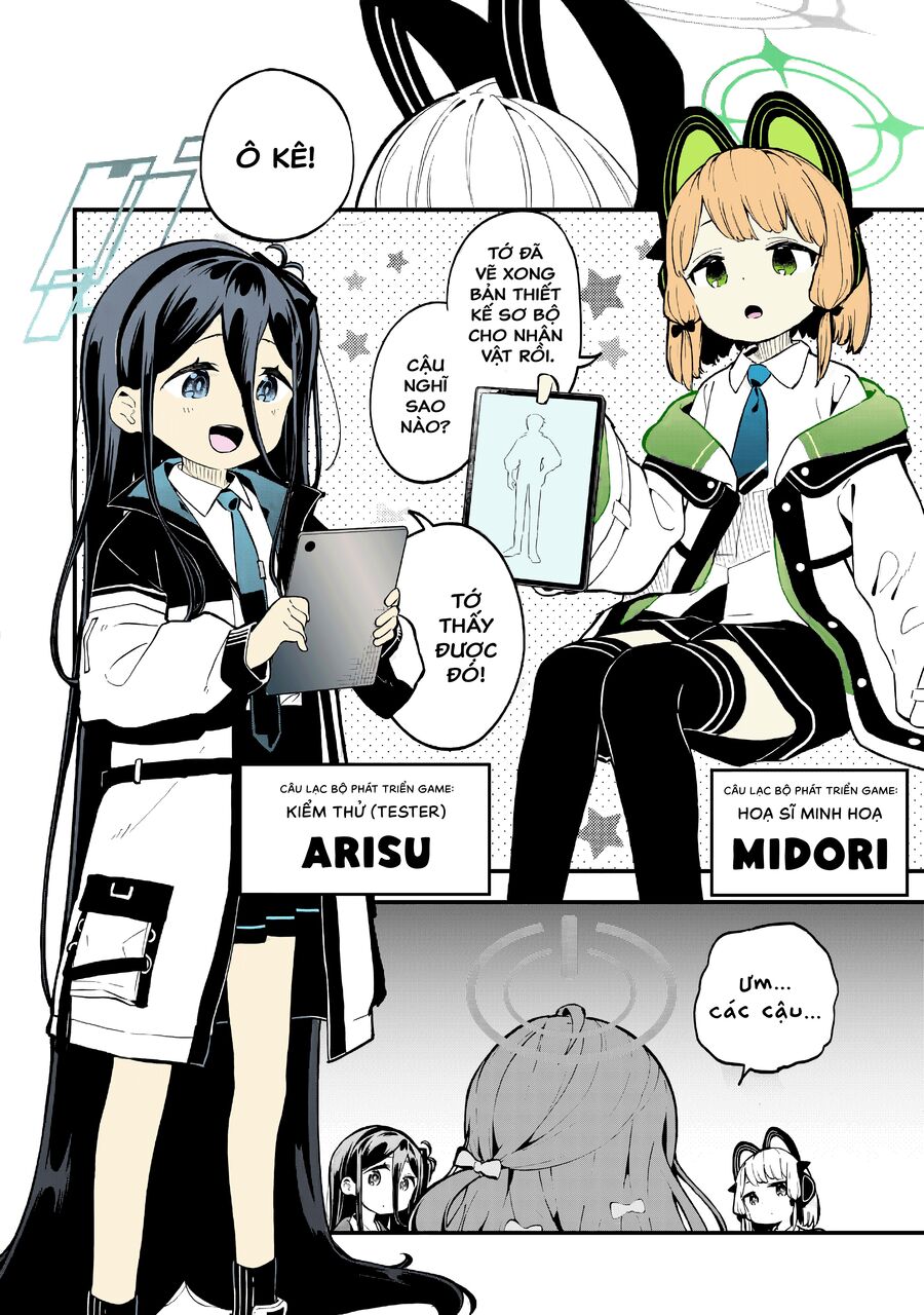 Blue Archive: Cuộc Phiêu Lưu Của Câu Lạc Bộ Phát Triển Game Chapter 1 - 4