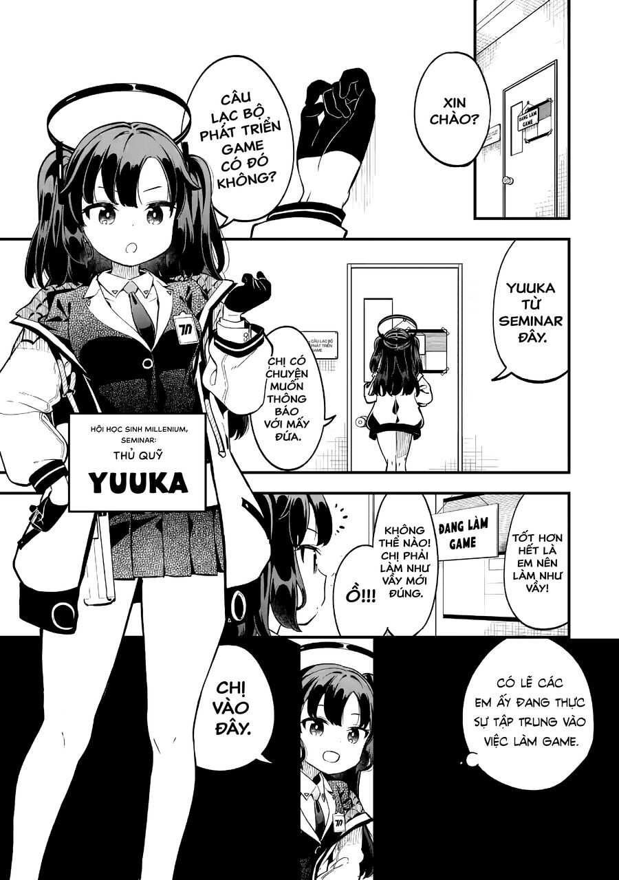 Blue Archive: Cuộc Phiêu Lưu Của Câu Lạc Bộ Phát Triển Game Chapter 1 - 9