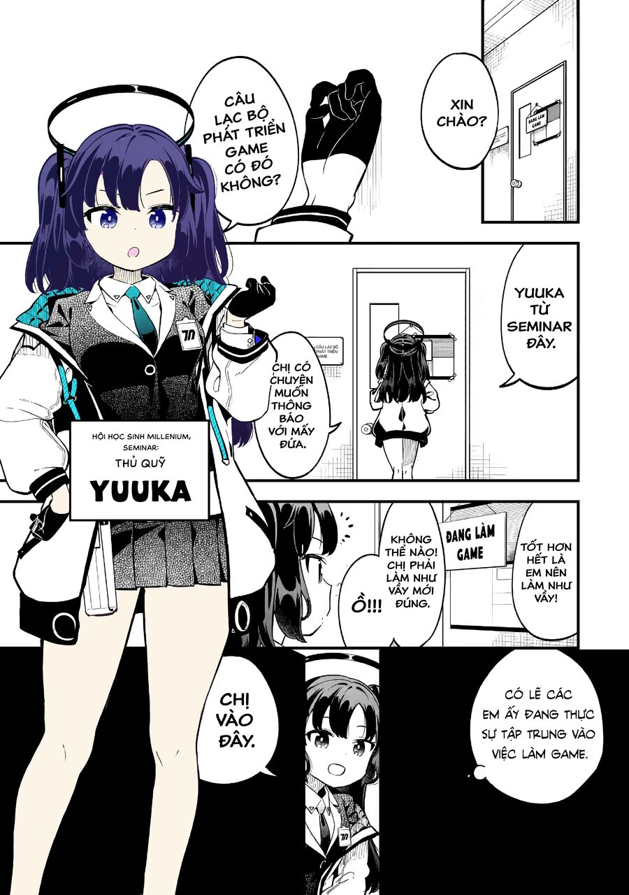 Blue Archive: Cuộc Phiêu Lưu Của Câu Lạc Bộ Phát Triển Game Chapter 1 - 10