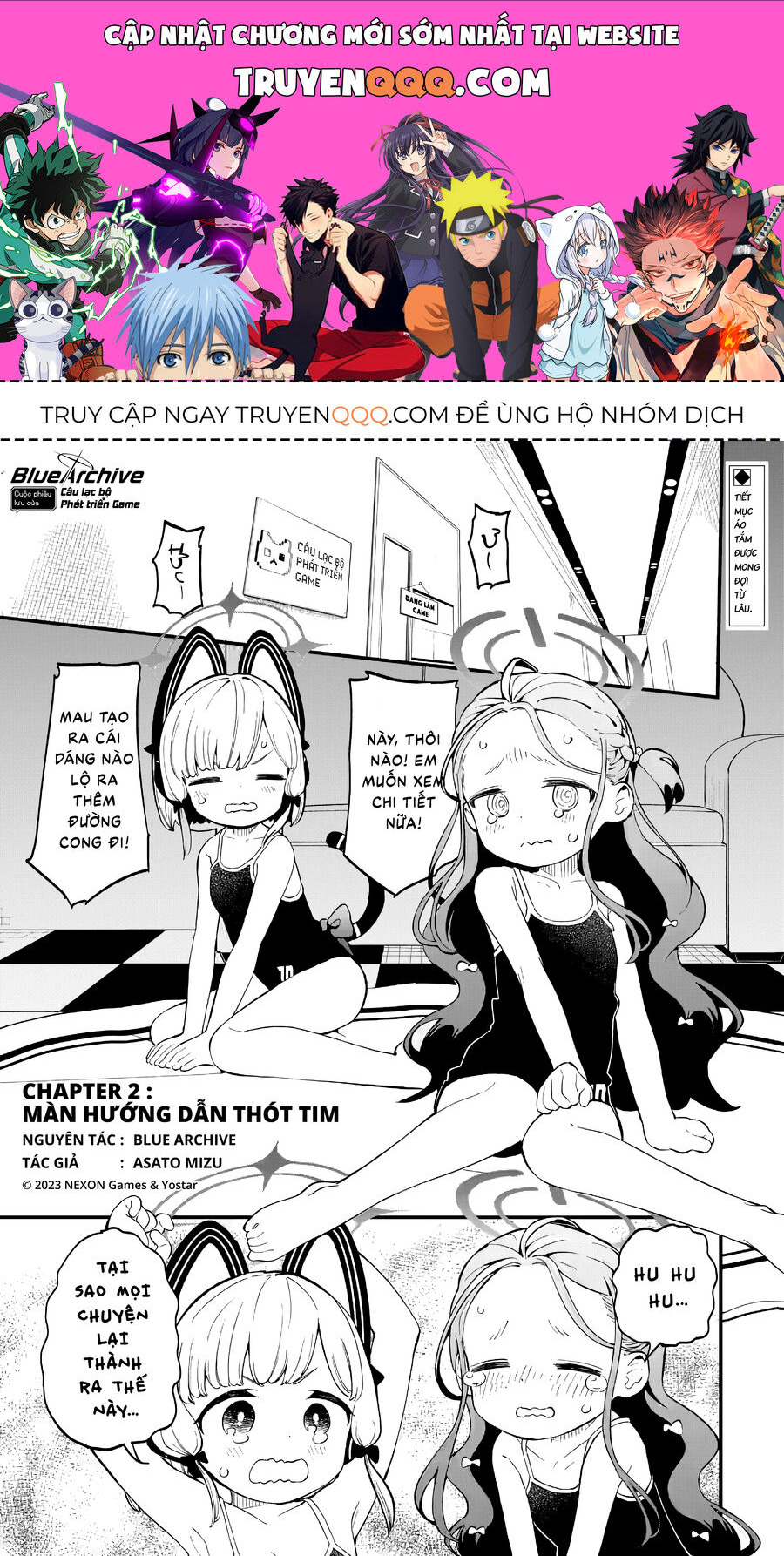 Blue Archive: Cuộc Phiêu Lưu Của Câu Lạc Bộ Phát Triển Game Chapter 2 - 1
