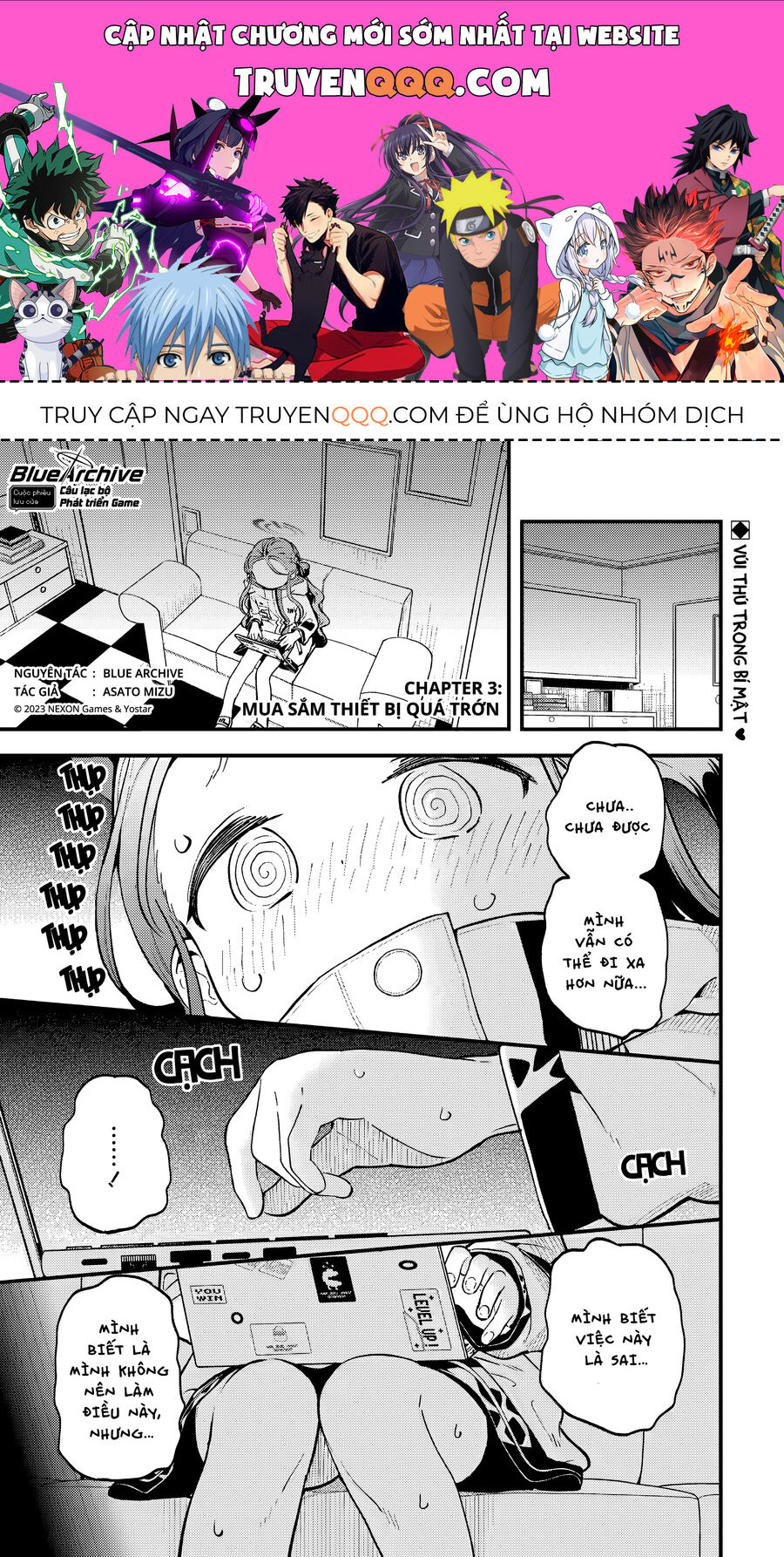 Blue Archive: Cuộc Phiêu Lưu Của Câu Lạc Bộ Phát Triển Game Chapter 3 - 1