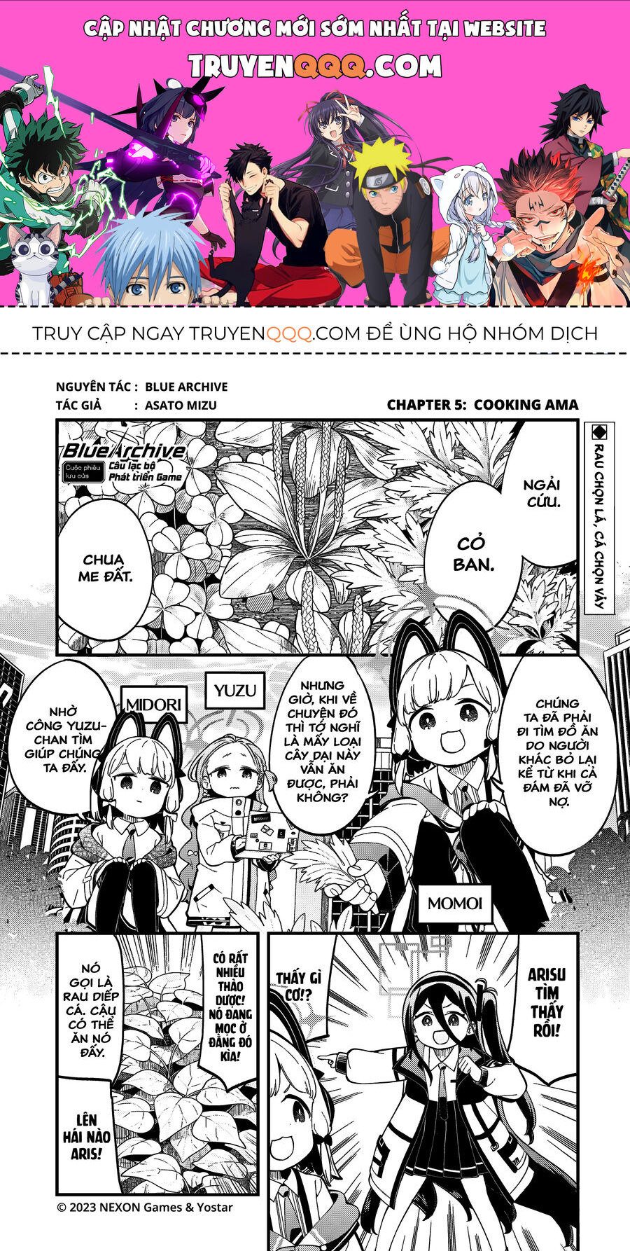 Blue Archive: Cuộc Phiêu Lưu Của Câu Lạc Bộ Phát Triển Game Chapter 5 - 1