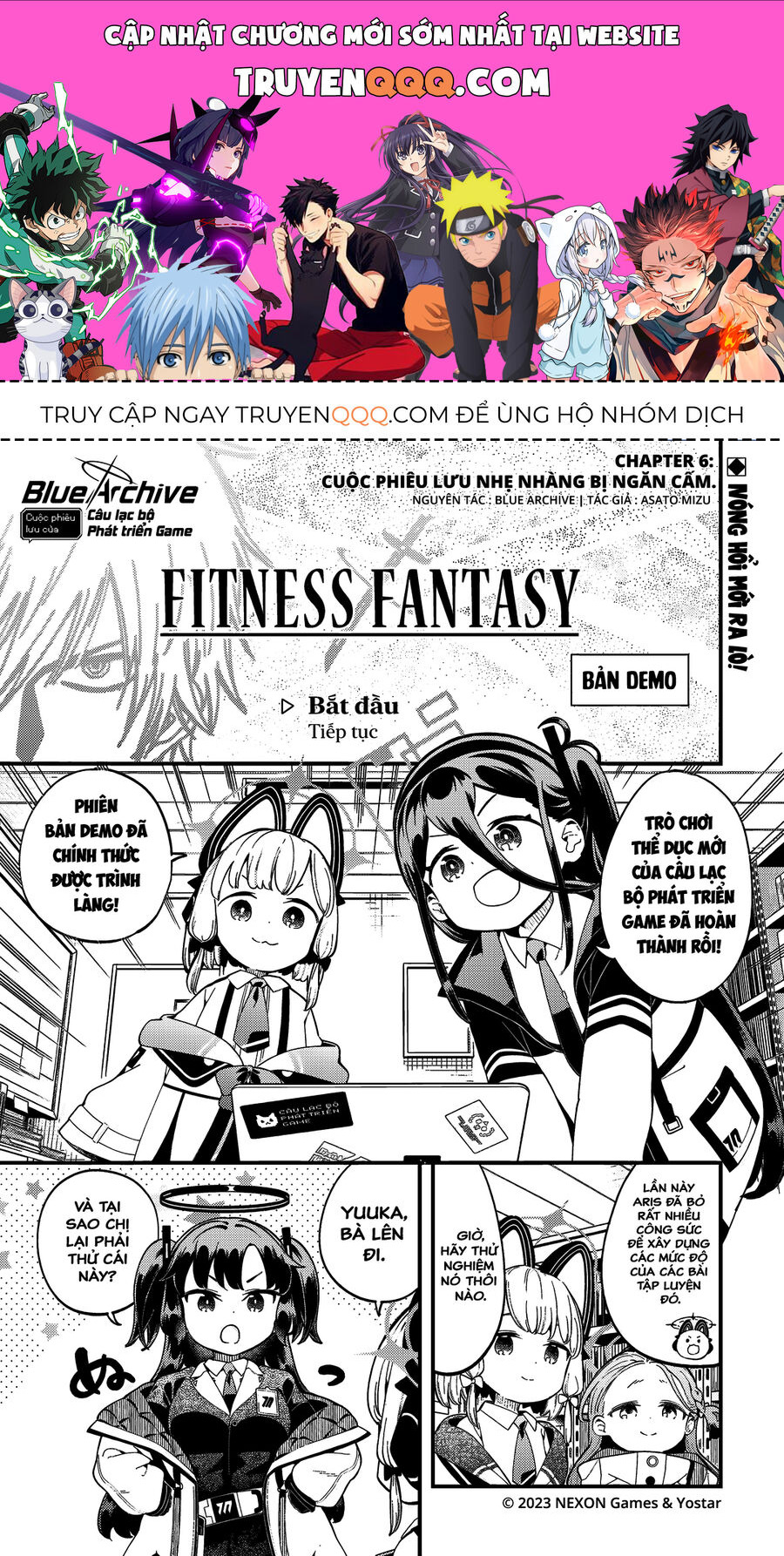 Blue Archive: Cuộc Phiêu Lưu Của Câu Lạc Bộ Phát Triển Game Chapter 6 - 1