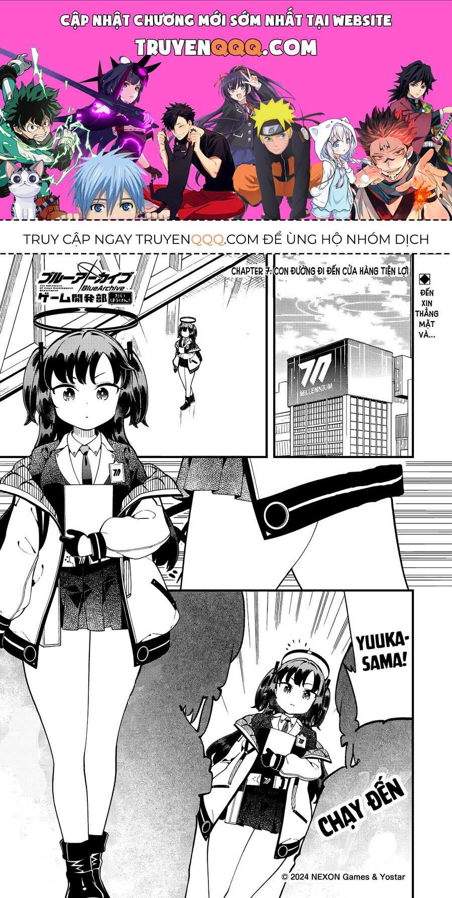 Blue Archive: Cuộc Phiêu Lưu Của Câu Lạc Bộ Phát Triển Game Chapter 7 - 1