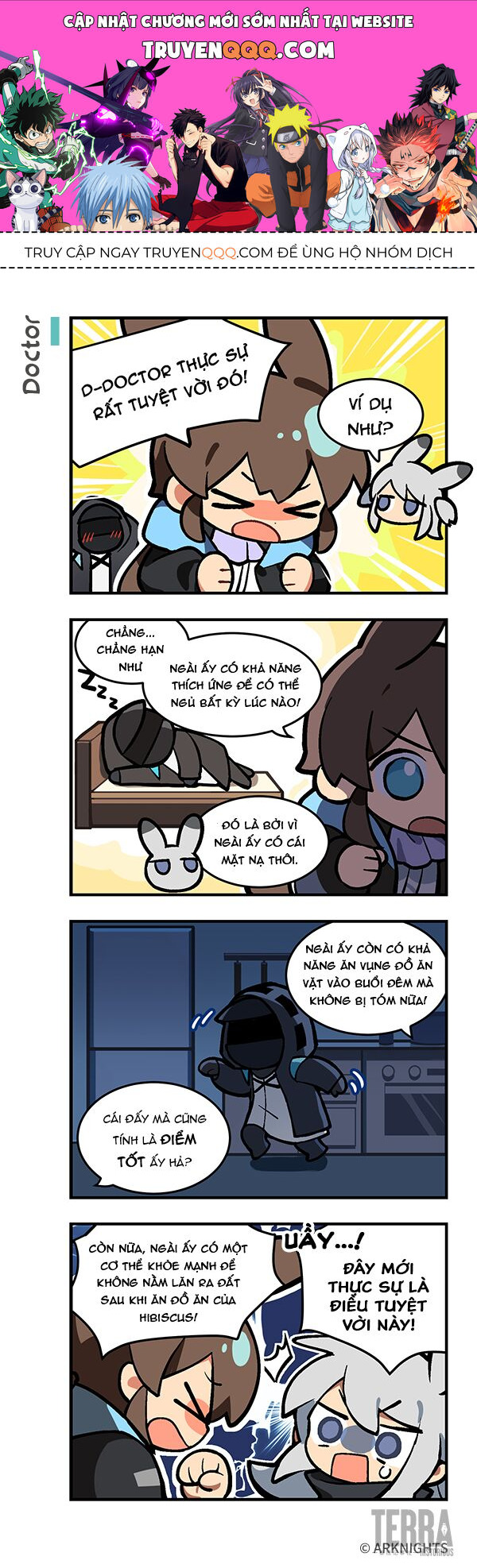 Minh Nhật Phương Chu: 123 Rhodes Island!? Chapter 2 - 1