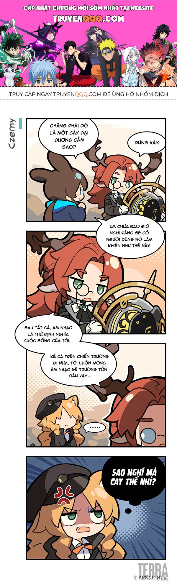 Minh Nhật Phương Chu: 123 Rhodes Island!? Chapter 26 - 1