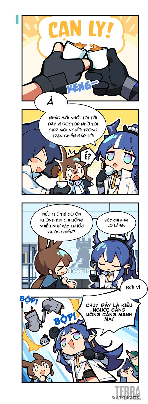 Minh Nhật Phương Chu: 123 Rhodes Island!? Chapter 3 - 2
