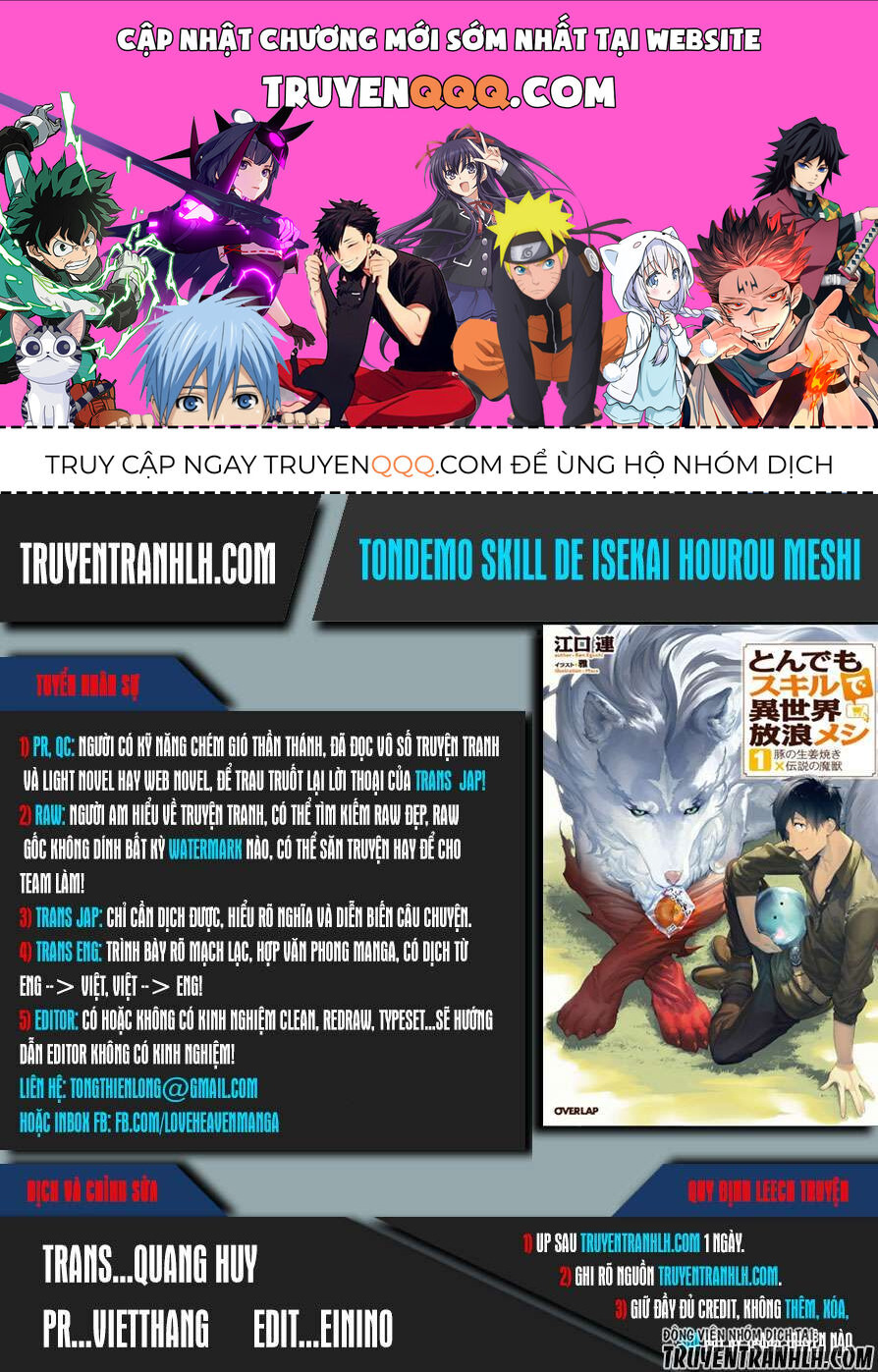 Ẩm Thực Dã Ngoại Tại Dị Giới Với Kỹ Năng Không Tưởng Chapter 4 - 1