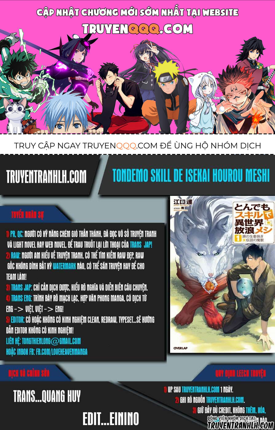 Ẩm Thực Dã Ngoại Tại Dị Giới Với Kỹ Năng Không Tưởng Chapter 8 - 1