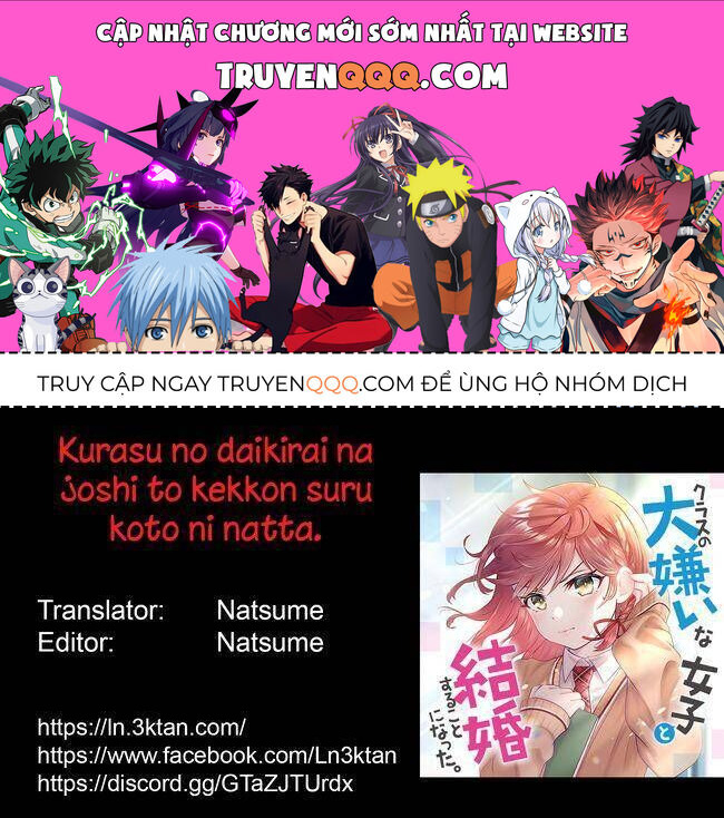 Kết Hôn Với Đứa Con Gái Mà Tôi Ghét Nhất Trong Lớp Chapter 13 - 1