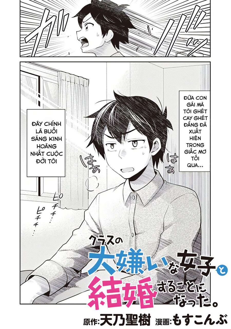 Kết Hôn Với Đứa Con Gái Mà Tôi Ghét Nhất Trong Lớp Chapter 2 - 4