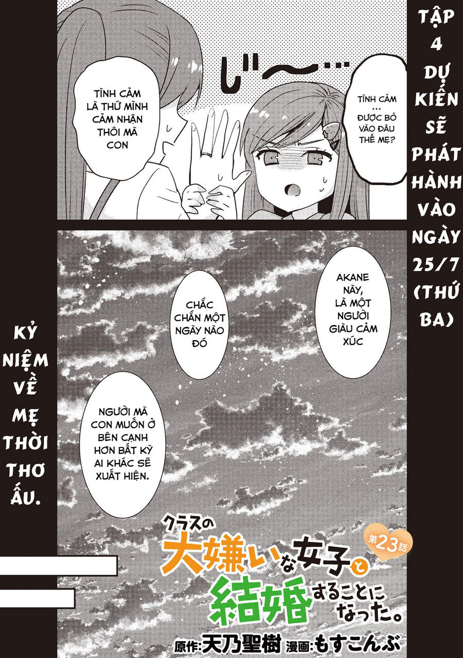 Kết Hôn Với Đứa Con Gái Mà Tôi Ghét Nhất Trong Lớp Chapter 23 - 3