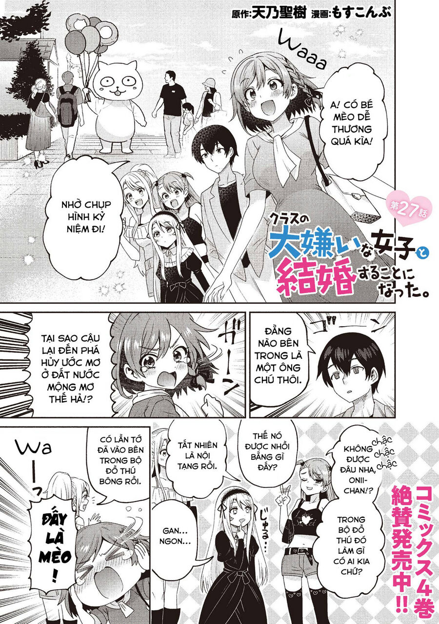 Kết Hôn Với Đứa Con Gái Mà Tôi Ghét Nhất Trong Lớp Chapter 27 - 2