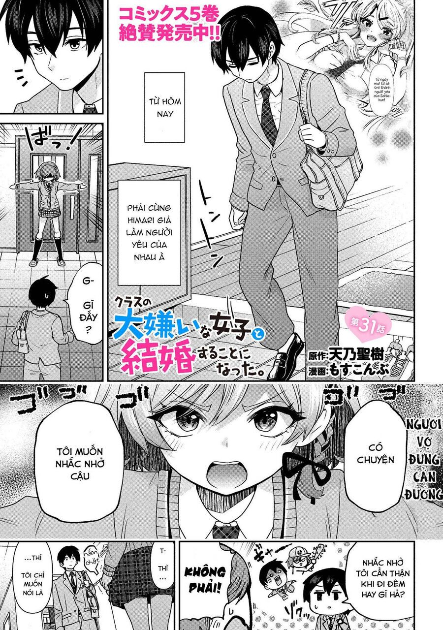 Kết Hôn Với Đứa Con Gái Mà Tôi Ghét Nhất Trong Lớp Chapter 31 - 2