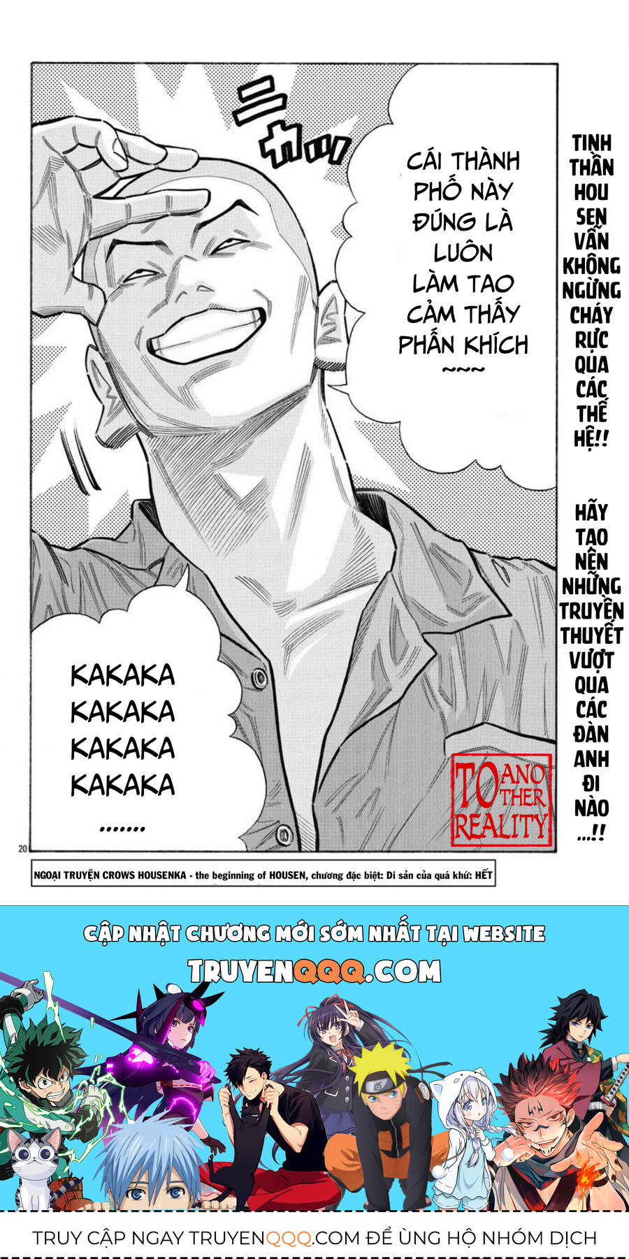 Ngoại Truyện Crows Housenka: Sự Khởi Đầu Của Housen Chapter 1 - 18