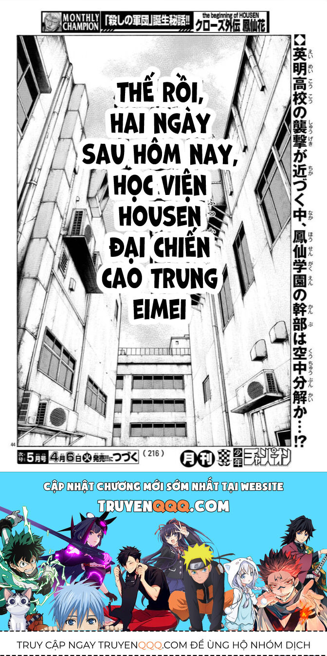 Ngoại Truyện Crows Housenka: Sự Khởi Đầu Của Housen Chapter 40 - 44