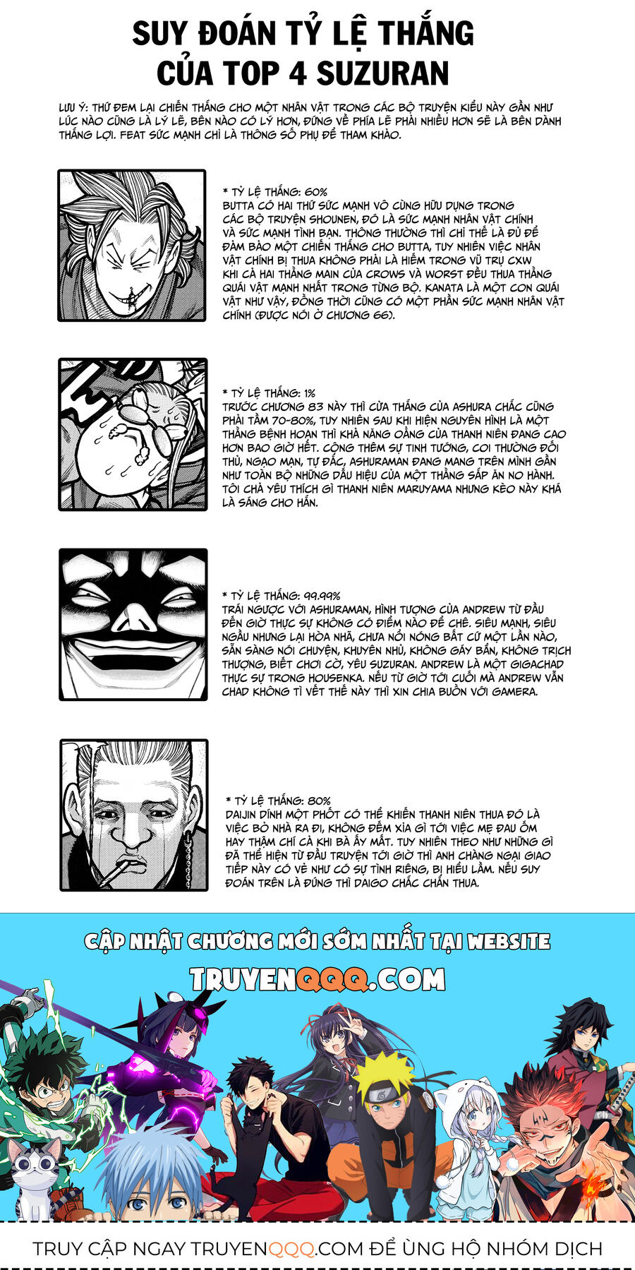 Ngoại Truyện Crows Housenka: Sự Khởi Đầu Của Housen Chapter 83 - 44