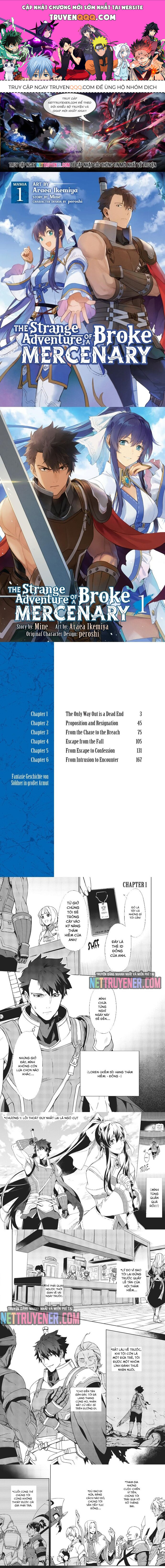 Cuộc Phiêu Lưu Kỳ Thú Của Một Lính Đánh Thuê Hết Tiền Chapter 1 - 1