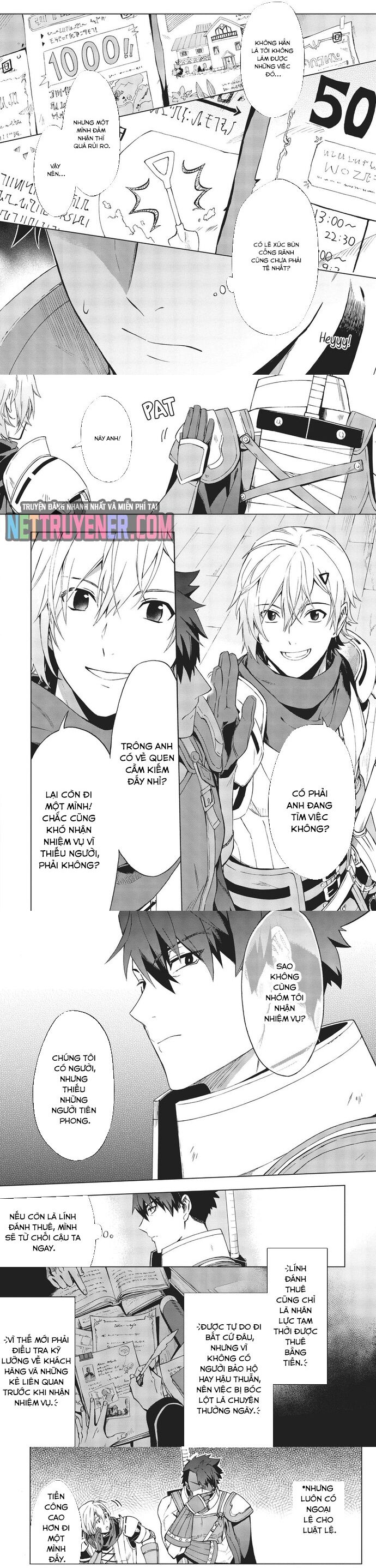 Cuộc Phiêu Lưu Kỳ Thú Của Một Lính Đánh Thuê Hết Tiền Chapter 1 - 3