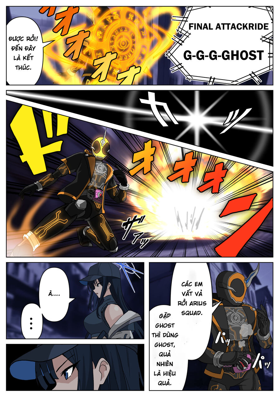 Blue Archive X Kamen Rider Decade - Câu Chuyện Về Thầy Giáo Schale Kadoya Tsukasa Chapter 11 - 2