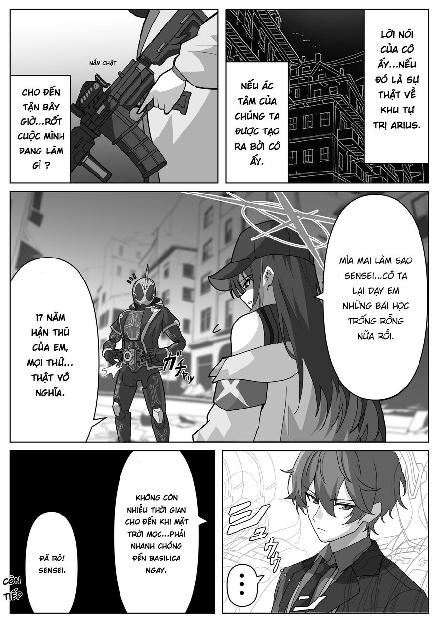 Blue Archive X Kamen Rider Decade - Câu Chuyện Về Thầy Giáo Schale Kadoya Tsukasa Chapter 11 - 3