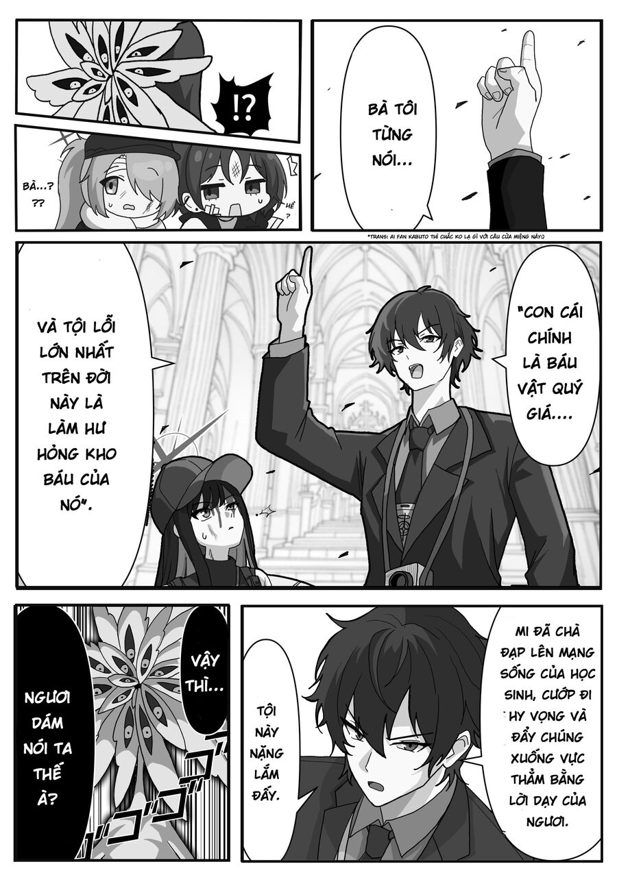 Blue Archive X Kamen Rider Decade - Câu Chuyện Về Thầy Giáo Schale Kadoya Tsukasa Chapter 12 - 2