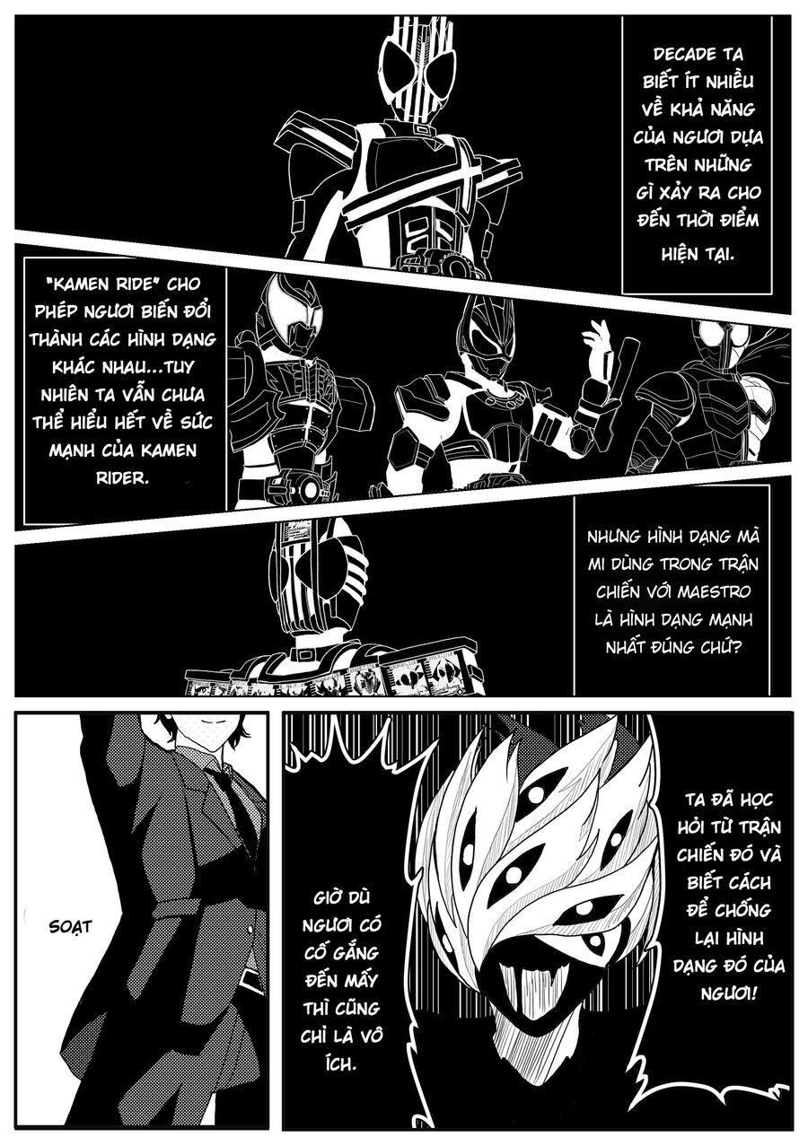 Blue Archive X Kamen Rider Decade - Câu Chuyện Về Thầy Giáo Schale Kadoya Tsukasa Chapter 12 - 3