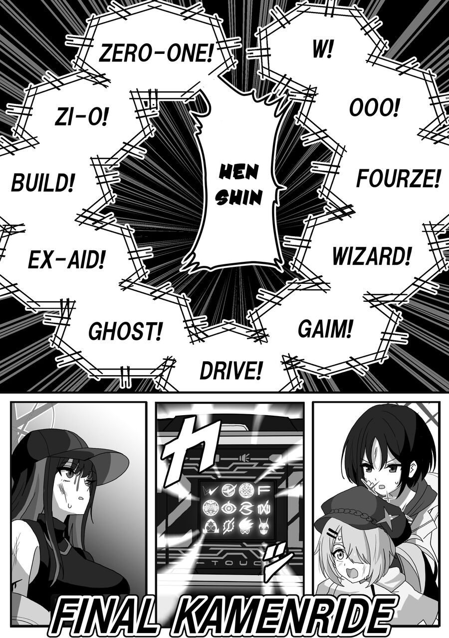 Blue Archive X Kamen Rider Decade - Câu Chuyện Về Thầy Giáo Schale Kadoya Tsukasa Chapter 12 - 5