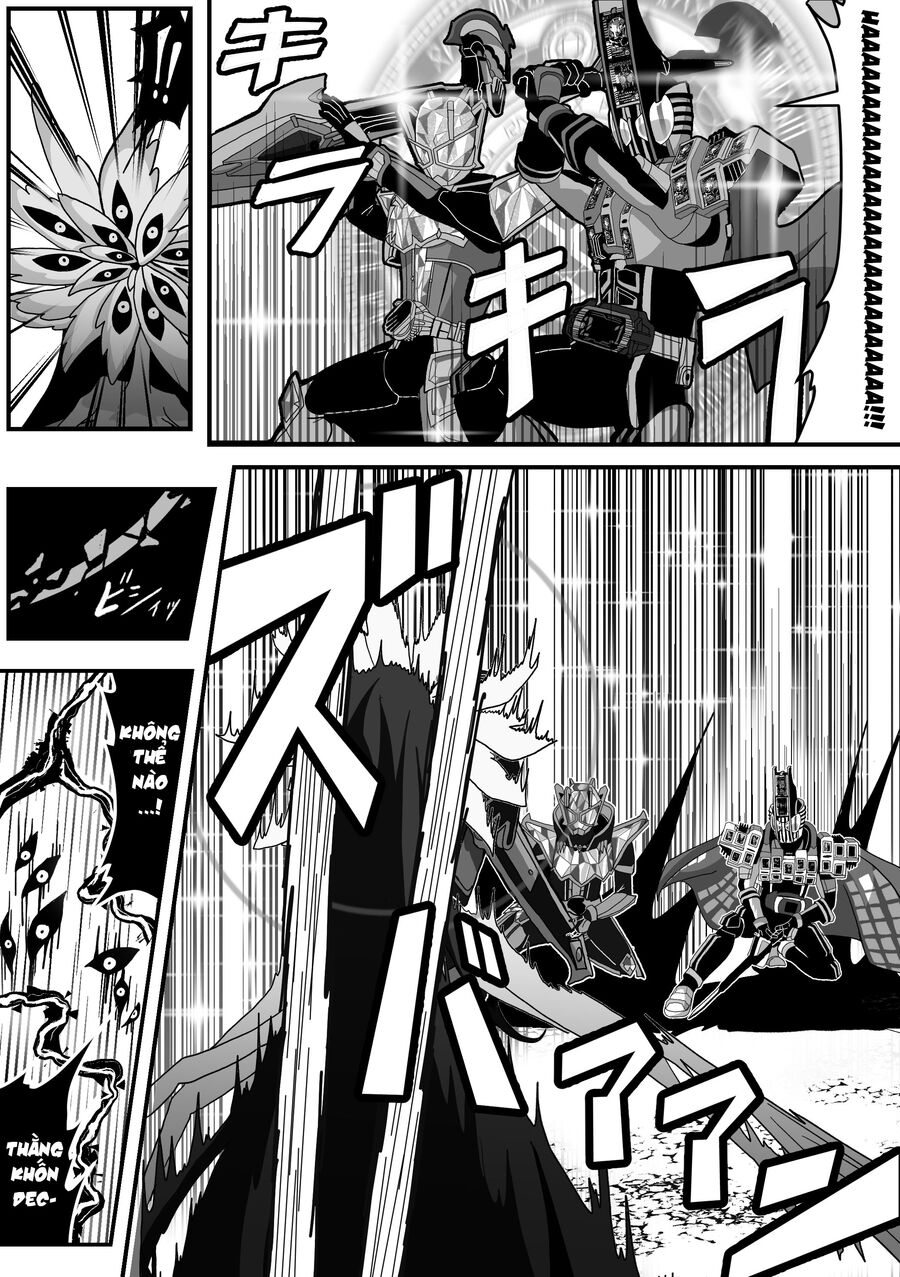 Blue Archive X Kamen Rider Decade - Câu Chuyện Về Thầy Giáo Schale Kadoya Tsukasa Chapter 13 - 5