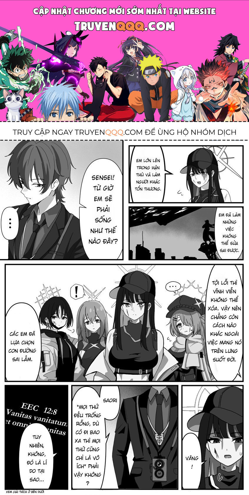 Blue Archive X Kamen Rider Decade - Câu Chuyện Về Thầy Giáo Schale Kadoya Tsukasa Chapter 14 - 1