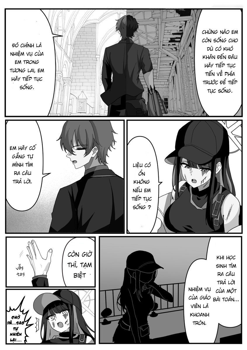 Blue Archive X Kamen Rider Decade - Câu Chuyện Về Thầy Giáo Schale Kadoya Tsukasa Chapter 14 - 2