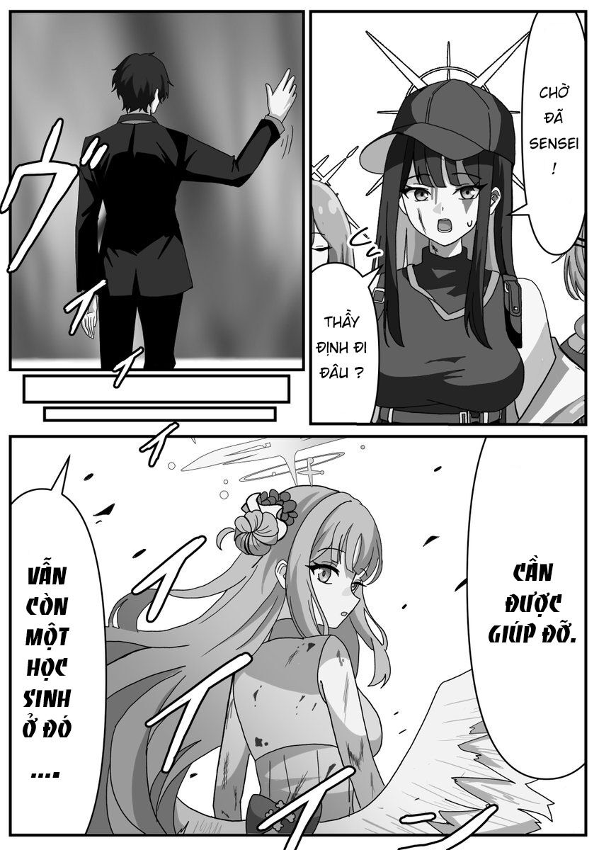 Blue Archive X Kamen Rider Decade - Câu Chuyện Về Thầy Giáo Schale Kadoya Tsukasa Chapter 14 - 3