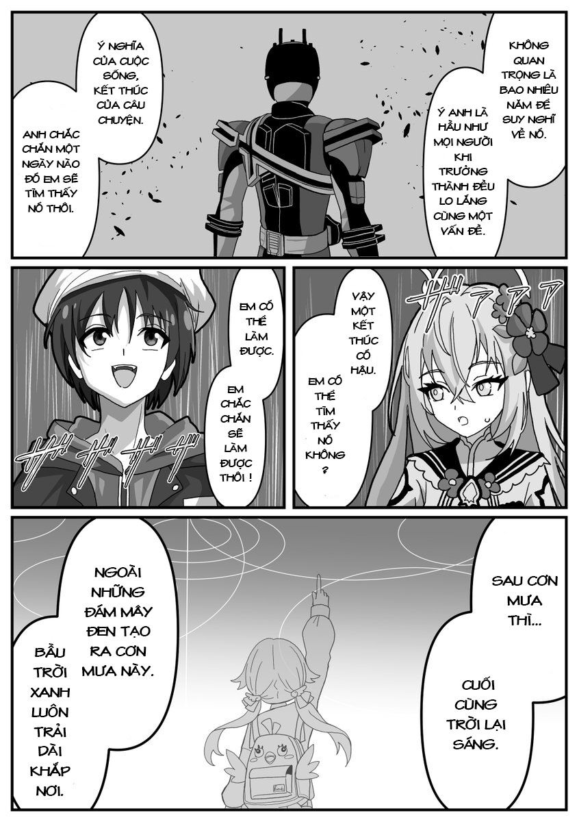 Blue Archive X Kamen Rider Decade - Câu Chuyện Về Thầy Giáo Schale Kadoya Tsukasa Chapter 16 - 2