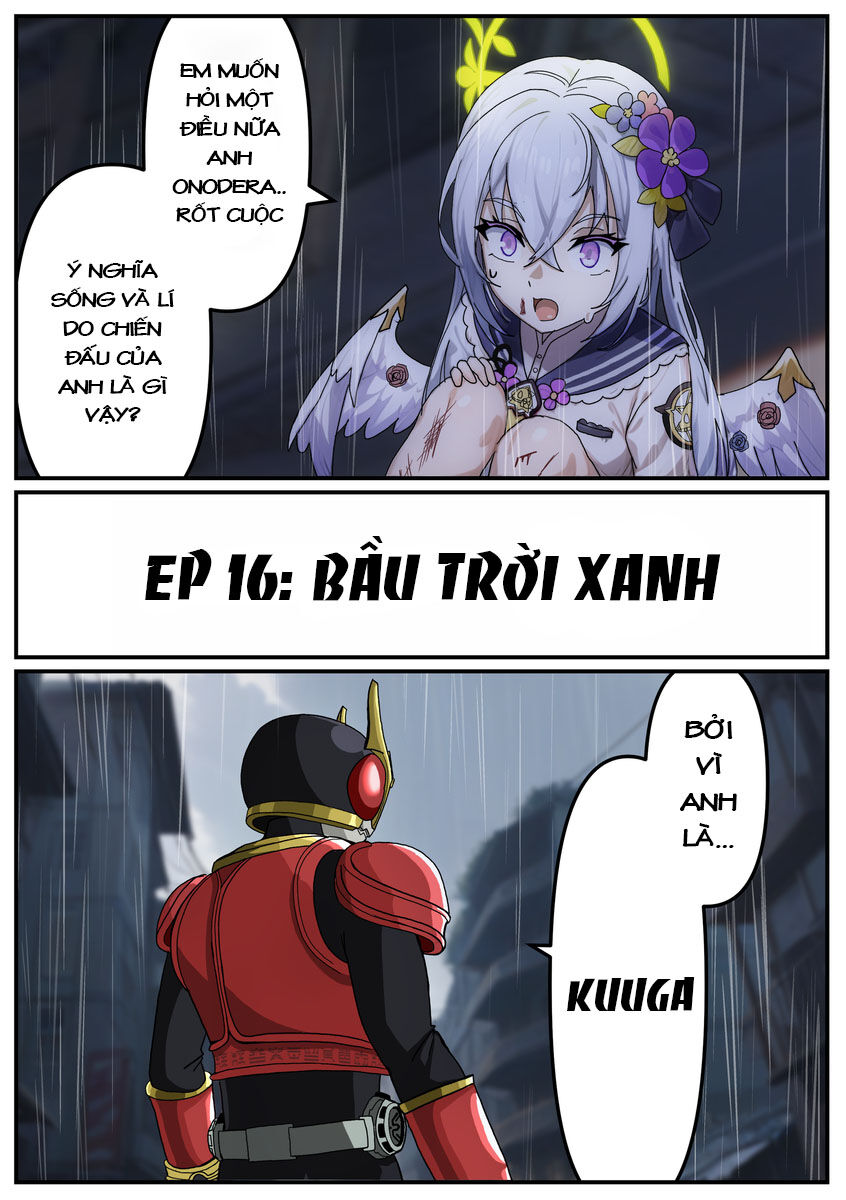 Blue Archive X Kamen Rider Decade - Câu Chuyện Về Thầy Giáo Schale Kadoya Tsukasa Chapter 16 - 4