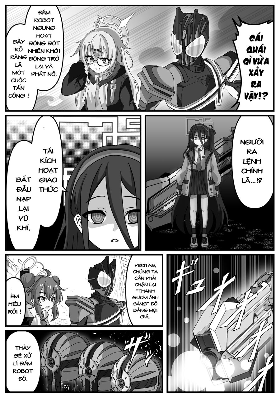 Blue Archive X Kamen Rider Decade - Câu Chuyện Về Thầy Giáo Schale Kadoya Tsukasa Chapter 18 - 3