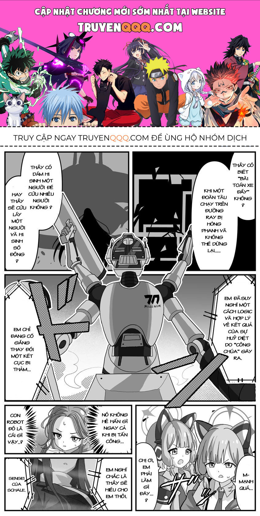 Blue Archive X Kamen Rider Decade - Câu Chuyện Về Thầy Giáo Schale Kadoya Tsukasa Chapter 20 - 1