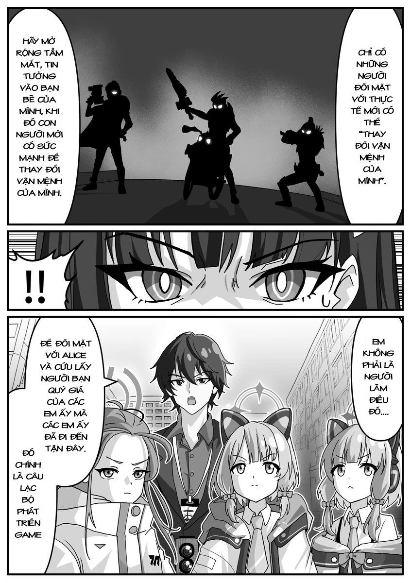 Blue Archive X Kamen Rider Decade - Câu Chuyện Về Thầy Giáo Schale Kadoya Tsukasa Chapter 20 - 3